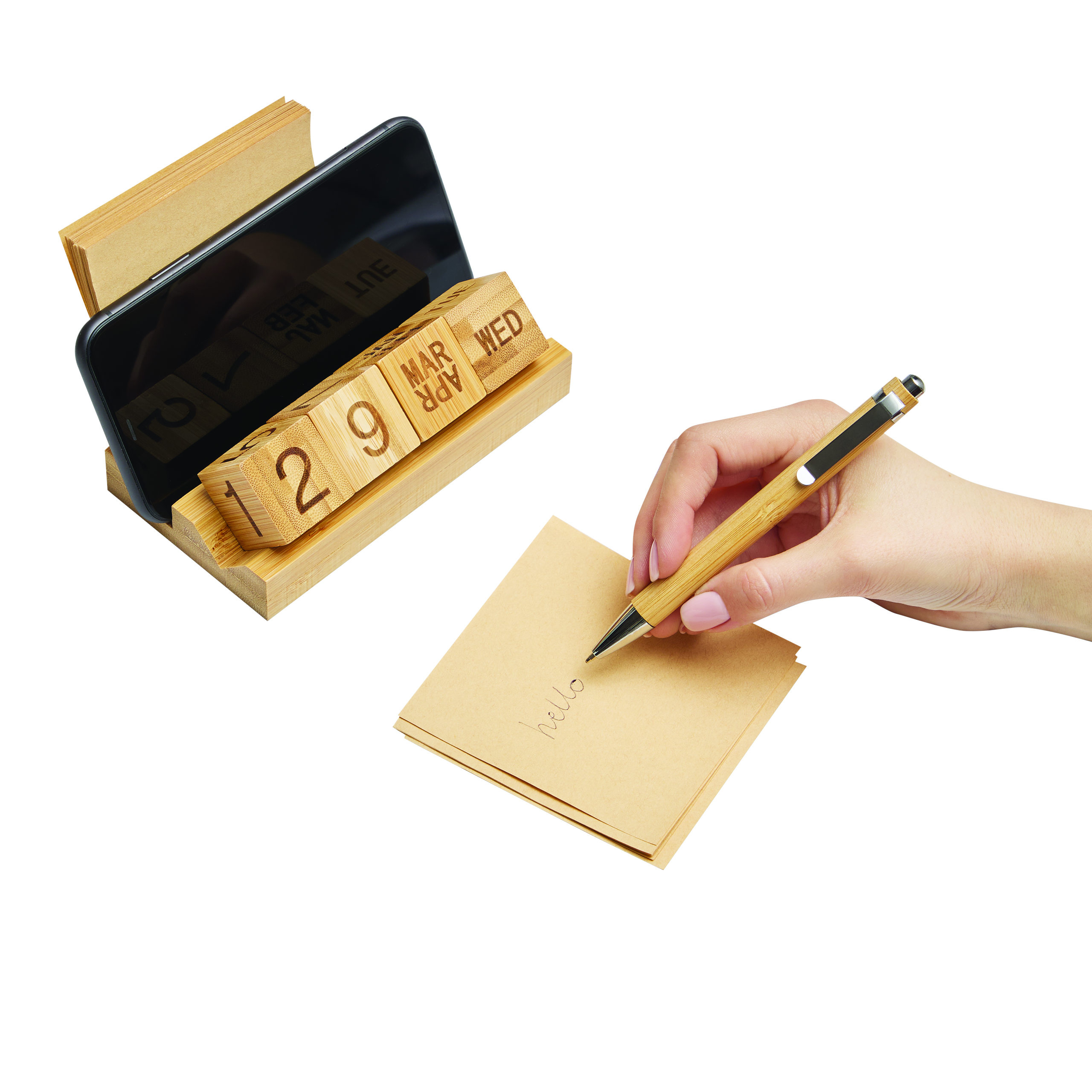 PERPETUAL - Porta blocco in bambù - immagine 6